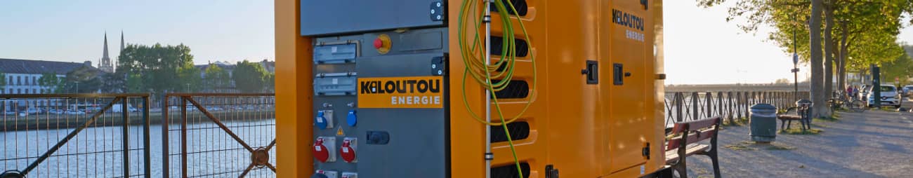 Votre spécialiste en énergie temporaire et pompage