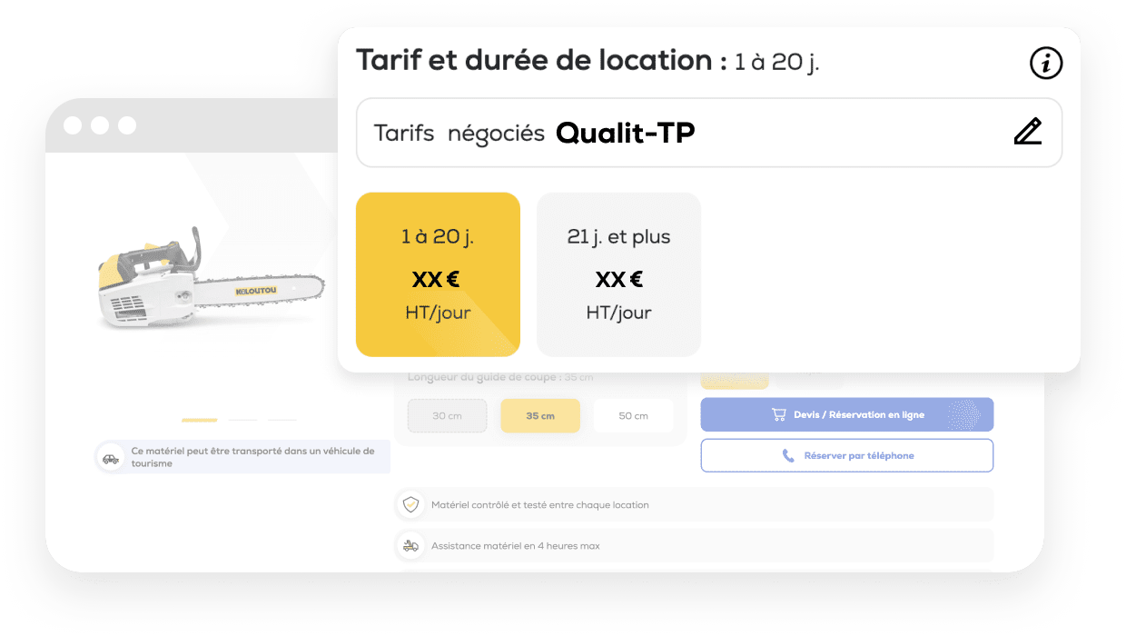 Accédez à vos tarifs négociés