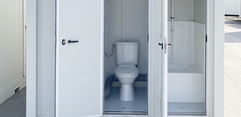 Sanitaires raccordables