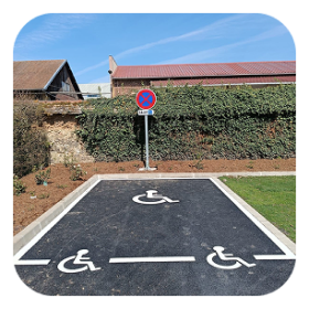 Marquage au sol définitif - résine ou peinture