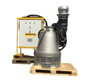Pompe électrique eaux chargées