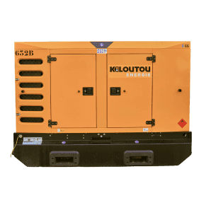 Groupe électrogène à régulation électronique sur skid - de 20 à 100 kVA