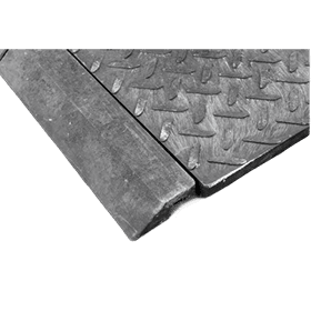 Rampe mâle plaque de roulage - 393x100x45mm
