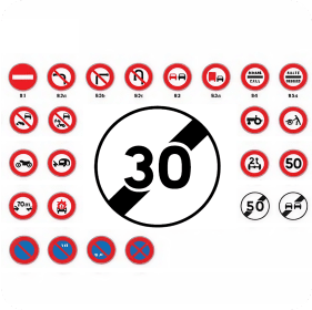 Signalisation d’approche et de fin prescription - Indication d’interdiction
